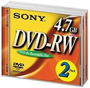 SONY DVD-RW - cover