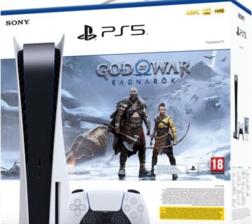 Sony PlayStation 5 Disk Edition + God of War igra - PS5 - cover