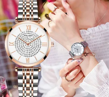 Ženski sat sat s dekorom kamenčića - Rhinestone - cover