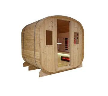 Vanjska kombinirana sauna – infra + finska – 200 x 175 x 197 cm - Zagreb