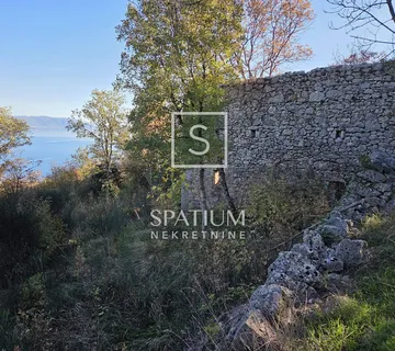 PLOMIN, DVIJE RUŠEVNE KAMENE KUĆE ZA RENOVACIJU - cover