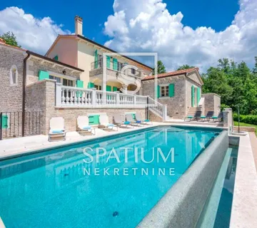Pazin, Prekrasna Kamena Vila Toskanskog Stila - Bertoši, Pazin