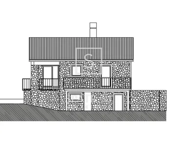 SENJ, JABLANAC, KAMENA KUĆA U FAZI RENOVACIJE - cover