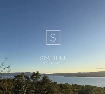 CRIKVENICA, GRAĐEVINSKO ZEMLJIŠTE S PANORAMSKIM POGLEDOM NA MORE - cover