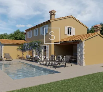 KAŠTELIR, EKSKLUZIVNA KUĆA U TRADICIONALNOM ISTARSKOM STILU - cover