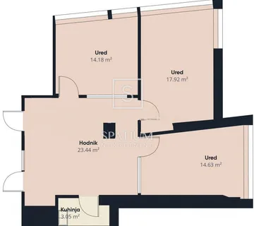 RIJEKA, ZAKUP - POSLOVNI PROSTOR NADOMAK CENTRA GRADA - cover