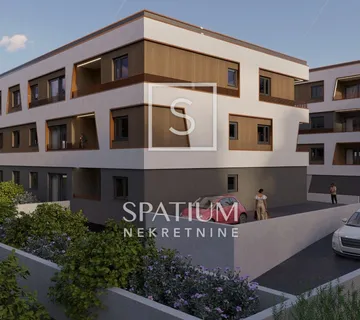 POREČ, DVOSOBAN STAN NA DRUGOM KATU NOVOGRADNJE BLIZU CENTRA GRADA - cover