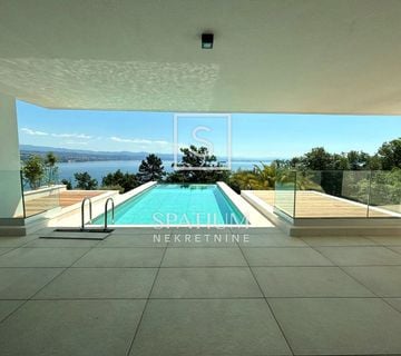 OPATIJA, MODERAN 3SB+DB U VRHUNSKOJ NOVOGRADNJI S PANORAMSKIM POGLEDOM - cover