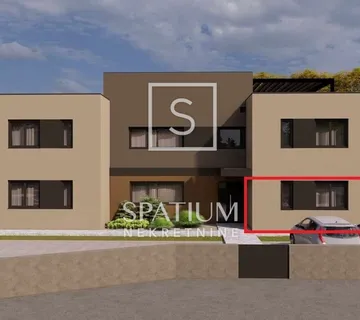 POREČ, STAN U PRIZEMLJU S PRIVATNIM VRTOM U NOVOGRADNJI - cover