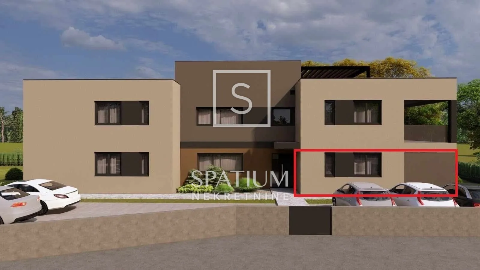 POREČ, STAN U PRIZEMLJU S PRIVATNIM VRTOM U NOVOGRADNJI - cover