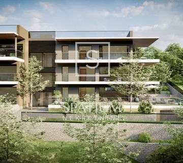 BIVIO, DVOSOBAN STAN S POGLEDOM NA MORE I PARKINGOM - cover