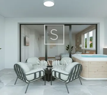 SELCE, CRIKVENICA, MODERAN DVOETAŽNI STAN U NOVOGRADNJI S LIFTOM - cover