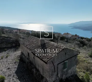 RABAC, GRAĐEVINSKO ZEMLJIŠTE S POGLEDOM NA MORE - cover