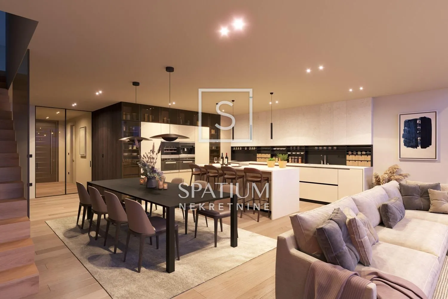 POREČ, LUKSUZAN TROSOBNI STAN 300M OD MORA - cover