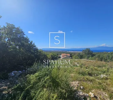 ŠMRIKA, GRAĐEVINSKO ZEMLJIŠTE SA POGLEDOM NA MORE - cover