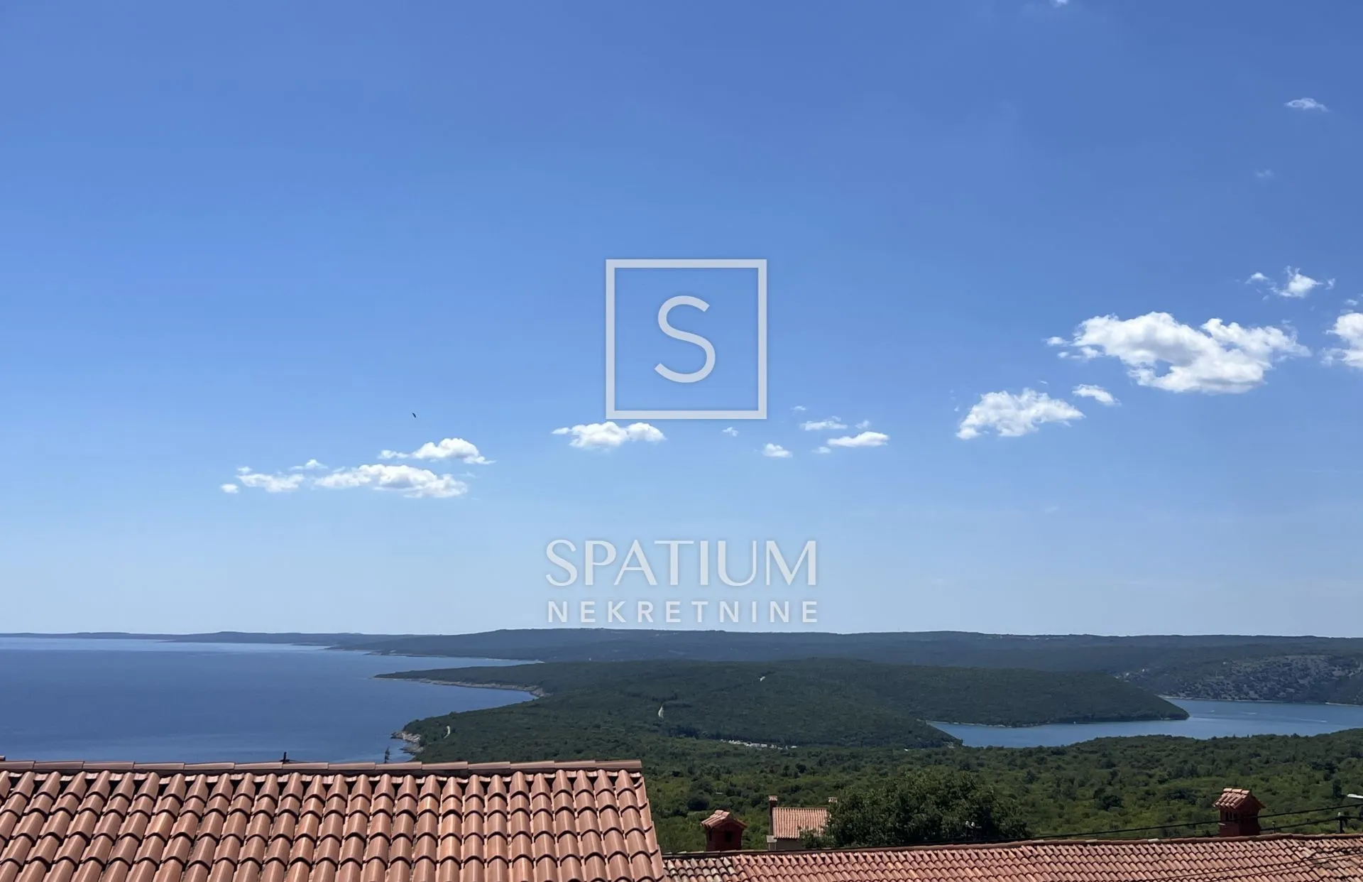 LABIN OKOLICA, KUĆA SA POGLEDOM NA MORE - cover