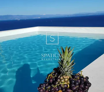 MEDVEJA, KUĆA S PANORAMSKIM POGLEDOM I BAZENOM - cover