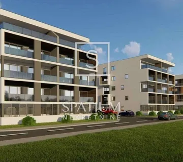 PULA, JEDNOSOBNI STAN U NOVOGRADNJI NA TREĆEM KATU - cover