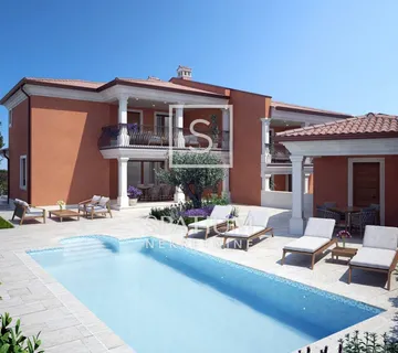 ISTRA, MOMJAN, DVOJNA KUĆA S BAZENOM - cover