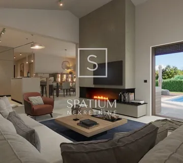 POREČ OKOLICA, KUĆA SA BAZENOM U IZGRADNJI - cover