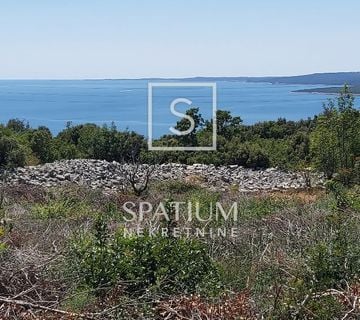LABIN, GRAĐEVINSKO ZEMLJIŠTE S POGLEDOM NA MORE - cover