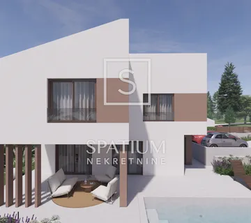 VODNJAN, GRAĐEVINSKO ZEMLJIŠTE SA GRAĐEVINSKOM DOZVOLOM - cover