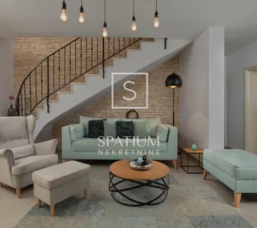 CRIKVENICA, PREDIVNA VILA U ZALEĐU S BAZENOM - cover