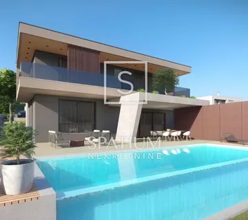 LABIN OKOLICA, MODERNA KUĆA S PRIVATNIM WELLNESSOM I BAZENOM (3) - cover