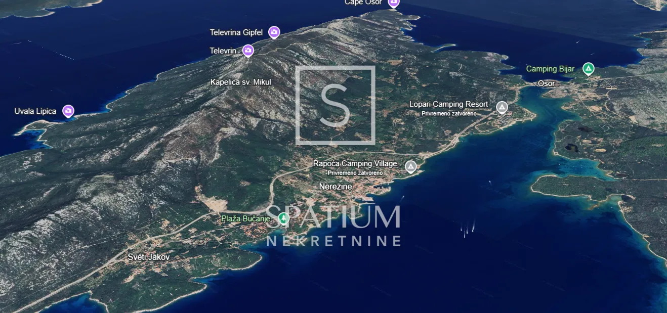 LOŠINJ, NEREZINE, POLJOPRIVREDNA ZEMLJIŠTA - cover