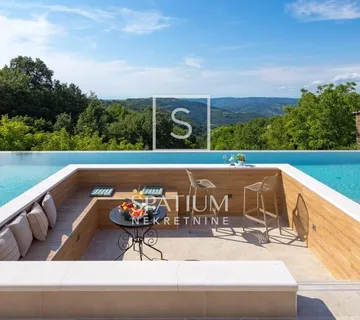 PAZIN, VILA S BAZENOM I MASLINIKOM OKRUŽENA PRIRODOM - cover
