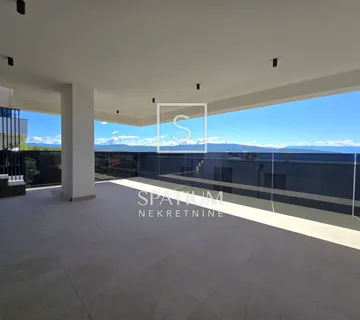 OTOK KRK, GRAD KRK, LUKSUZNI DVOETAŽNI APARTMAN S BAZENOM - cover