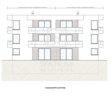 ZAMET, TEREN S PRAVOMOĆNOM GRAĐEVINSKOM DOZVOLOM ZA 8 STANOVA - cover