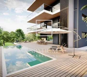 BIVIO, DVOSOBAN STAN S PARKINGOM I PRIVATNIM BAZENOM - cover