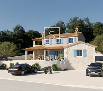 VIŽINADA, KUĆA S POGLEDOM NA MOTOVUN - cover