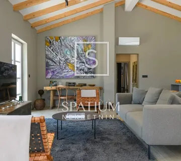 TINJAN, KAMENA KUĆA S BAZENOM I PANORAMSKIM POGLEDOM - cover