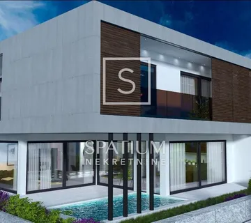 FAŽANA, LUKSUZNA NEKRETNINA S DVIJE STAMBENE JEDINICE I BAZENOM - cover