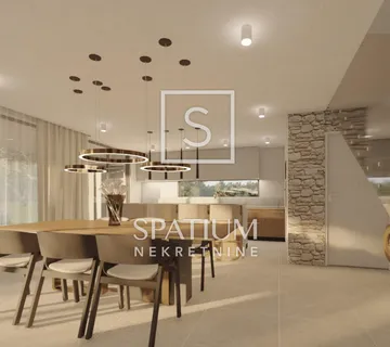 POREČ, MODERNA LUKSUZNA KUĆA S BAZENOM BLIZU MORA - cover