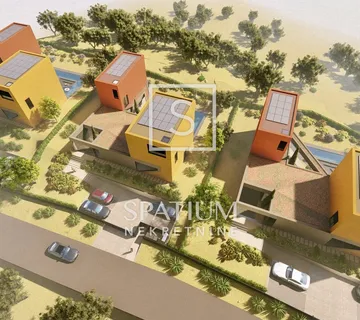 PAZIN, TRI GRAĐEVINSKA ZEMLJIŠTA S DOZVOLAMA I PROJEKTOM - cover