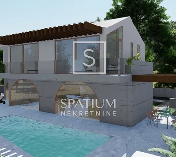 KRK, ZEMLJIŠTE S GRAĐEVINSKOM DOZVOLOM ZA KUĆU - cover