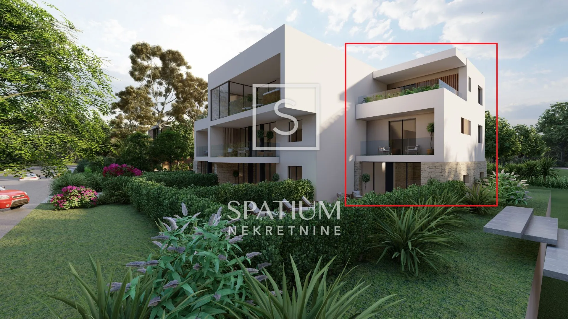 POREČ, KUĆA U NIZU S POGLEDOM NA MORE I BAZENOM - cover