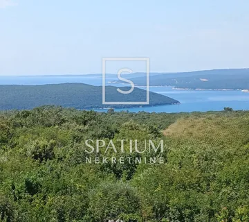 DIMINIĆI, LABIN, GRAĐEVINSKO ZEMLJIŠTE S POGLEDOM - cover