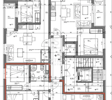 PULA CENTAR, DVOSOBAN STAN NA 1. KATU - C1 - cover