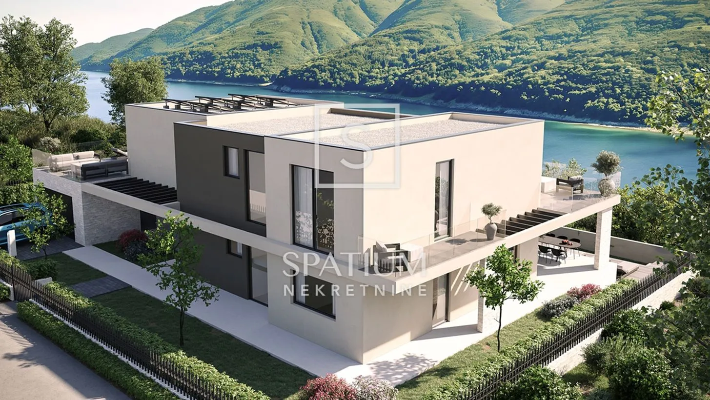 LABIN, VILA NA JEDINSTVENOJ LOKACIJI - ROHBAU - cover