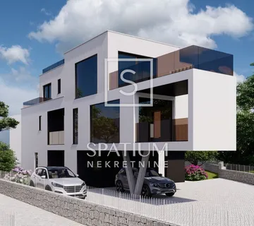 NJIVICE, OTOK KRK, GRAĐEVINSKO ZEMLJIŠTE SA PROJEKTOM 546M2 - cover