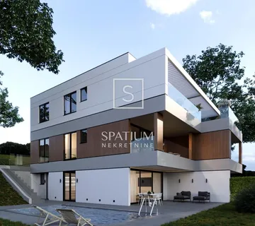 LOVRAN, MODERAN STAN S BAZENOM I PANORAMSKIM POGLEDOM - cover