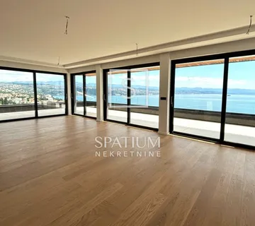 OPATIJA, MODERAN PENTHOUSE S KROVNIM BAZENOM I PANORAMSKIM POGLEDOM - cover