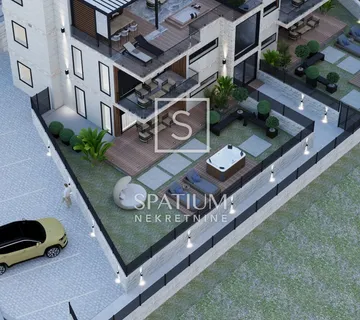 POREČ, MODERAN DVOETAŽNI STAN U NOVOGRADNJI S POGLEDOM NA MORE - cover