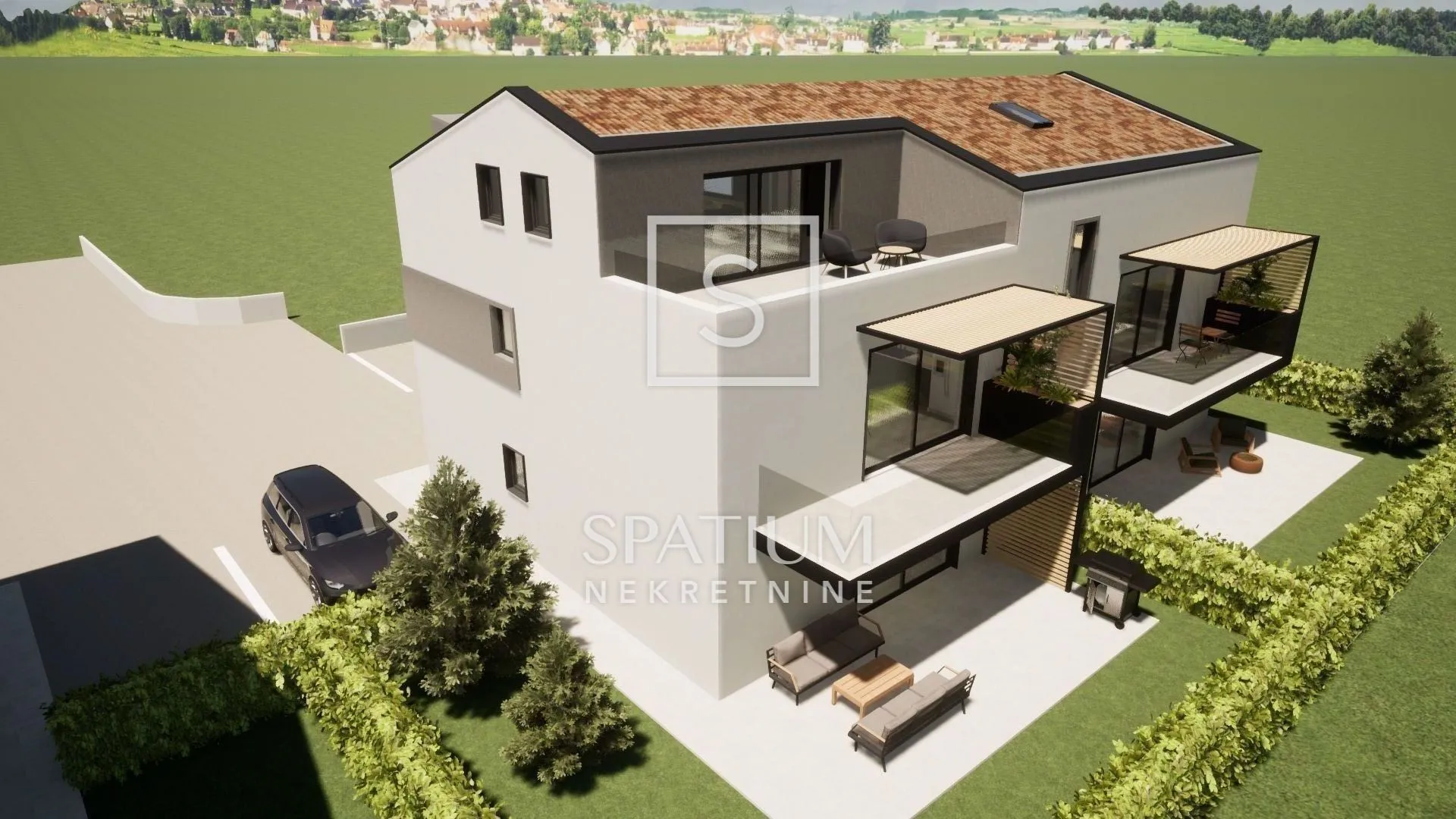 POREČ, MODERAN STAN NA DRUGOM KATU KVALITETNE NOVOGRADNJE - cover