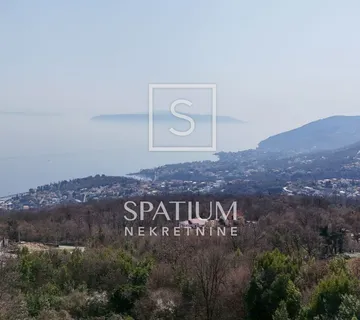 VEPRINAC, GRAĐEVINSKI TEREN S POGLEDOM NA MORE - cover