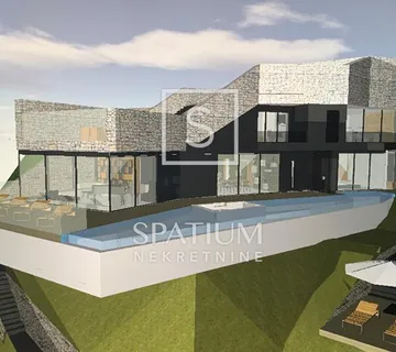 PULAC, ZEMLJIŠTE S GRAĐEVINSKOM DOZVOLOM ZA IZGRADNJU MODERNE VILE - cover